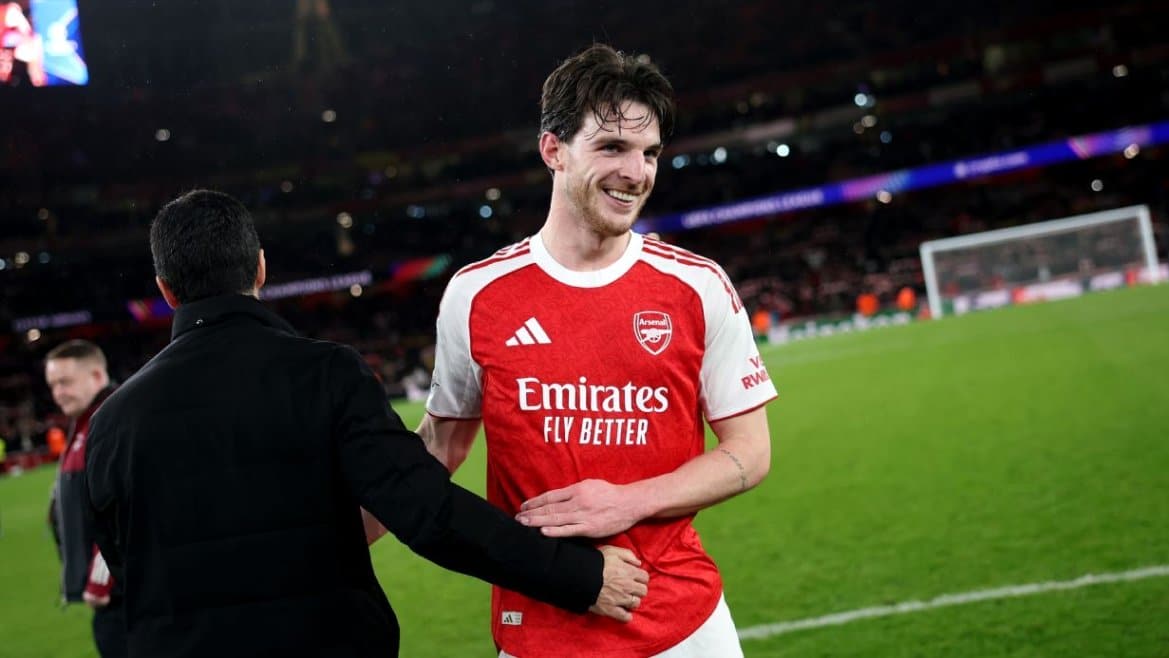 Declan Rice Urges Caution After Arsenal s Victory Over Bayern Munich