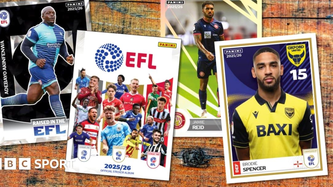 EFL Launches Historic Sticker Collection Featuring All 72 Clubs 1