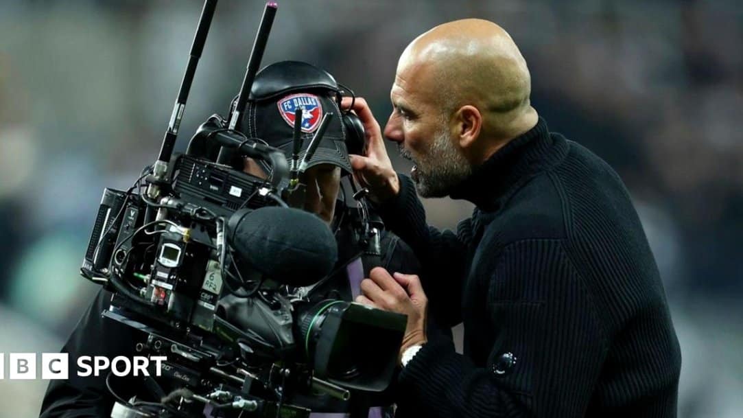 Guardiola Apologizes for Confrontation After Newcastle Defeat 1