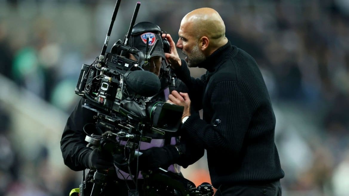 Guardiola Expresses Regret Over Cameraman Incident After Newcastle Defeat 1