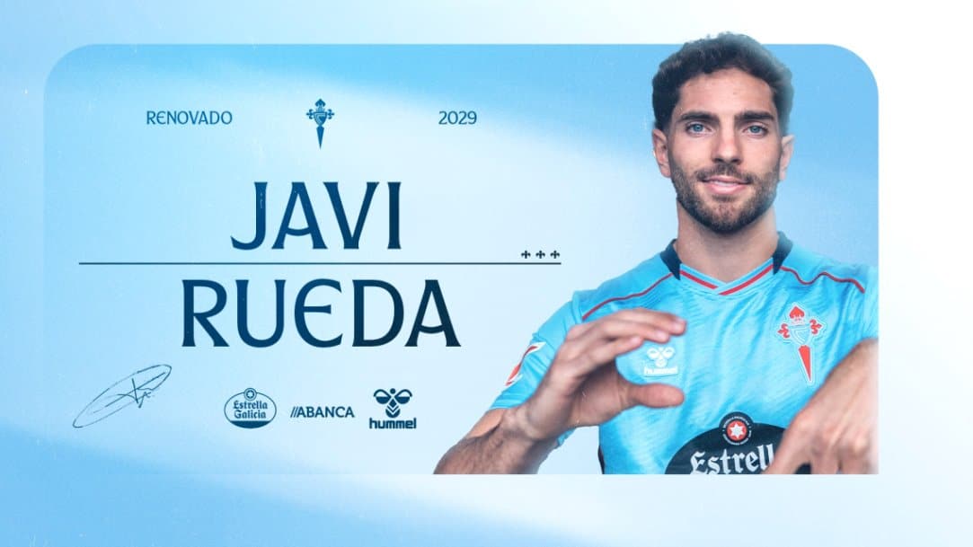 Javi Rueda Extends Contract with Celta Until 2029 2