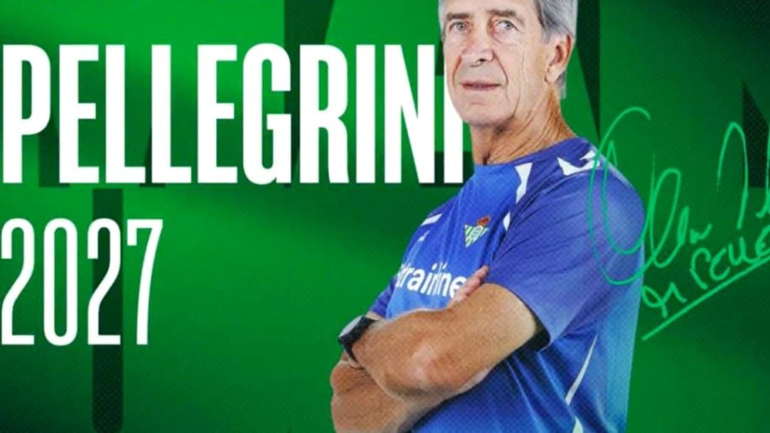 Manuel Pellegrini Extends Contract with Real Betis Until 2027