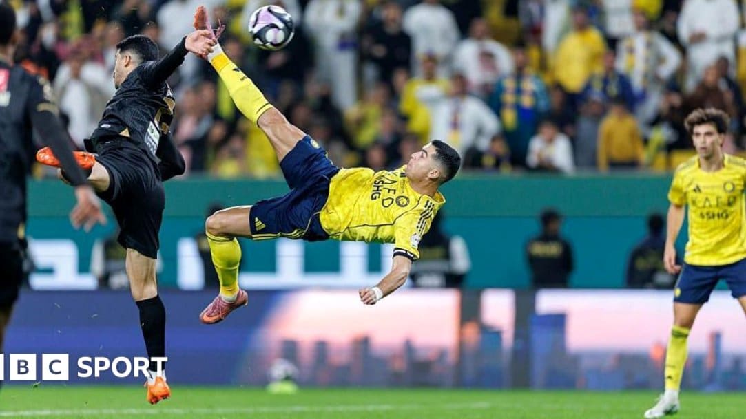 Ronaldo s Spectacular Overhead Kick Highlights Al Nassr s Victory
