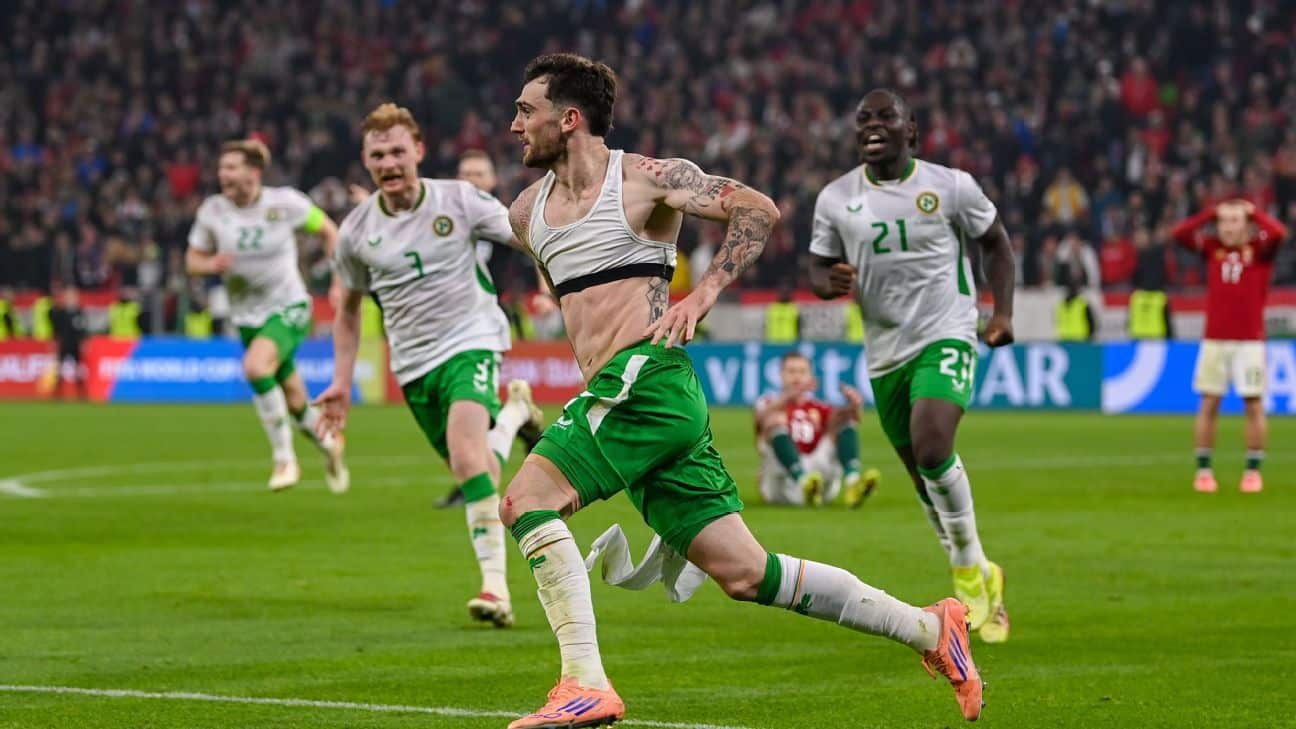 Troy Parrott s Dramatic Hat Trick Sends Ireland to World Cup Play offs
